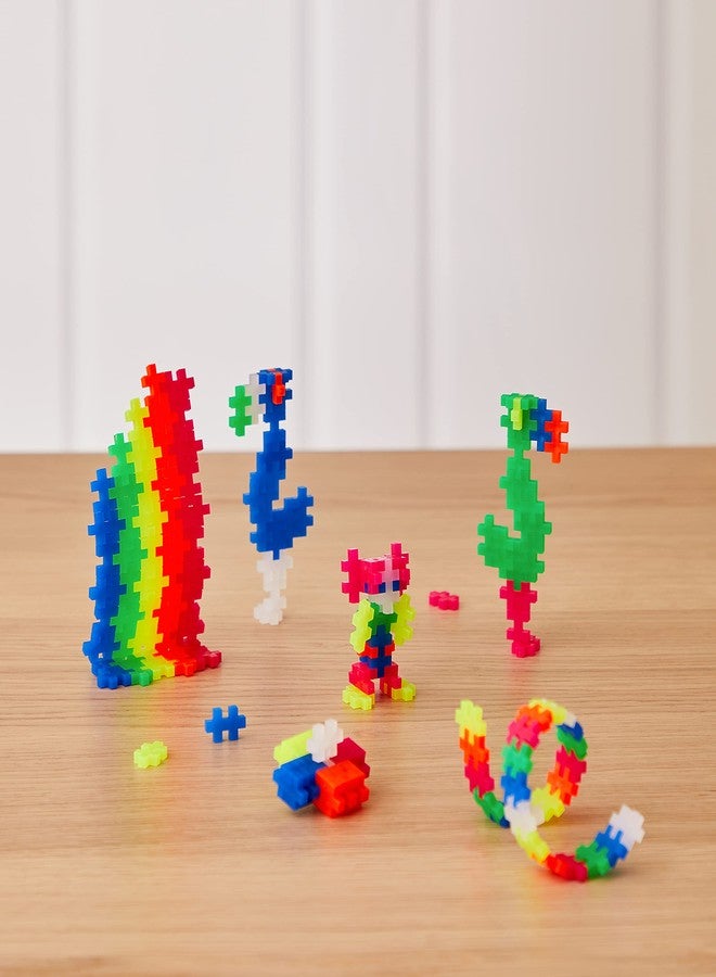 Plus-Plus PLUS PLUS Learn to Build Set, Interlocking Mini Building Blocks, 3D Puzzle Construction Stem Toy for Kids - Basic Mix, 400 Pieces - Image 5